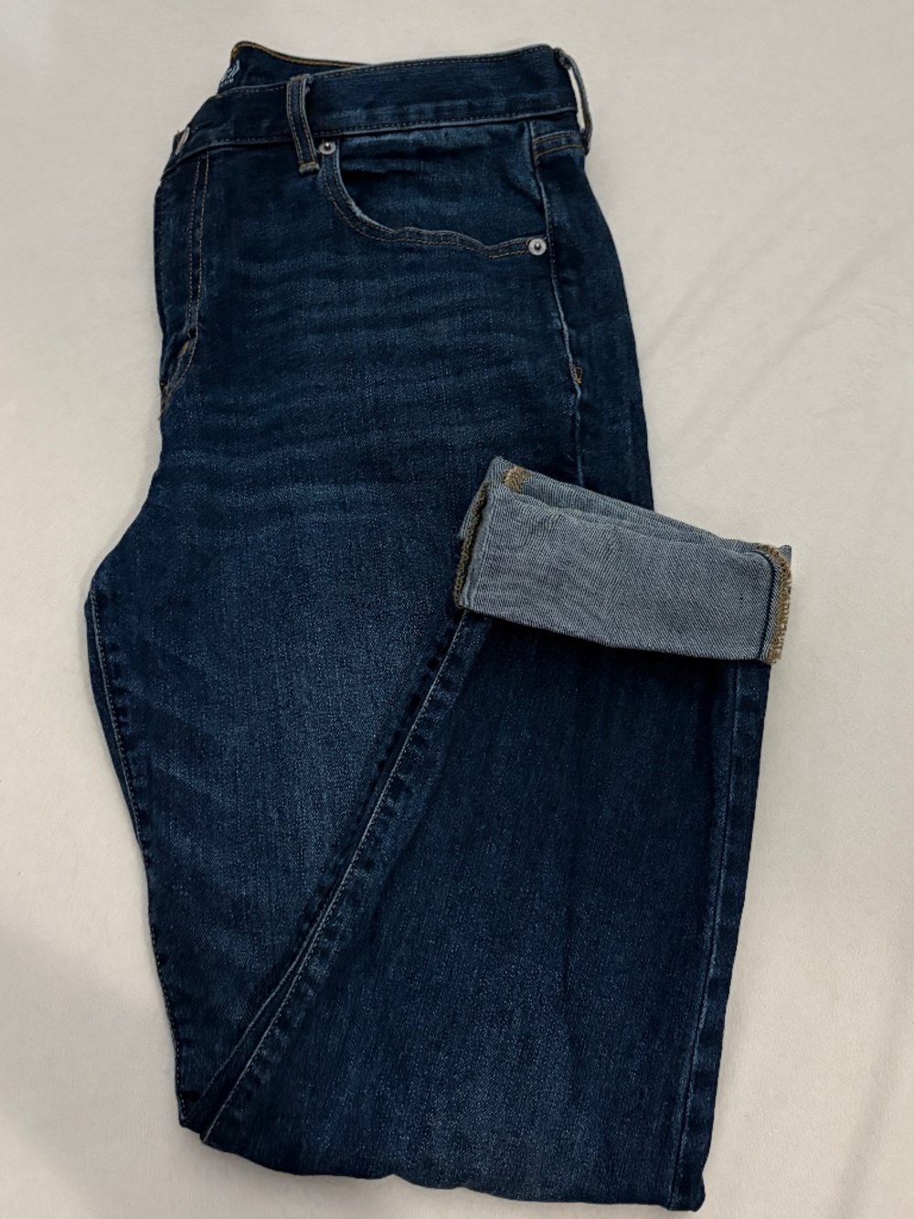 GAP Women's Straight Leg Jeans - Dark Blue